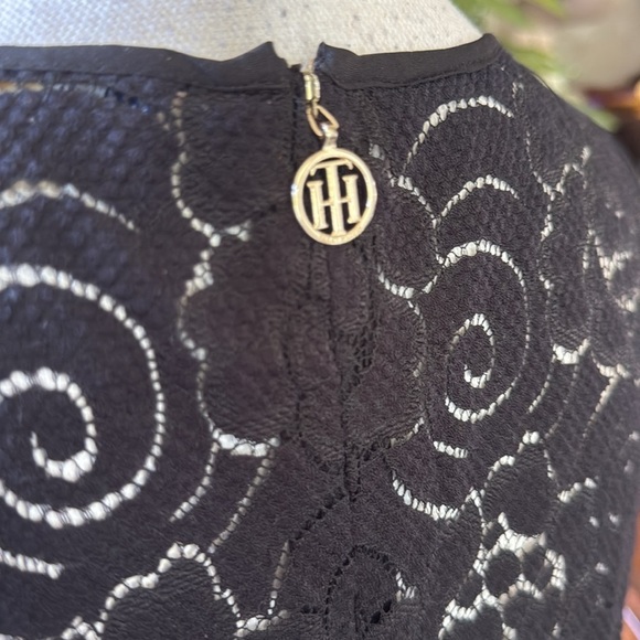 Tommy Hilfiger fit and flare lace ladies line sleeveless dress size 8 - Picture 15 of 15